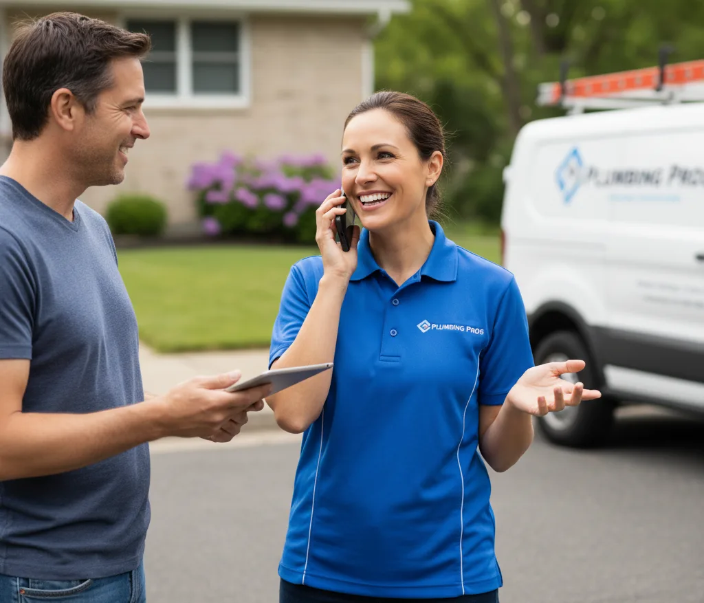 Grant Plumbing customer support in Round O